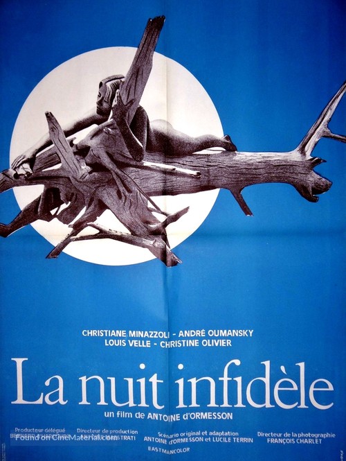 La nuit infid&egrave;le - French Movie Poster