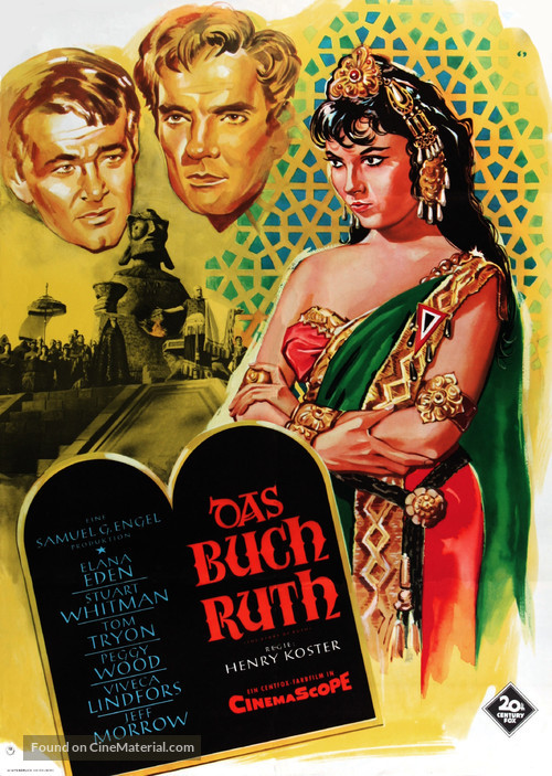 The Story of Ruth - German Movie Poster