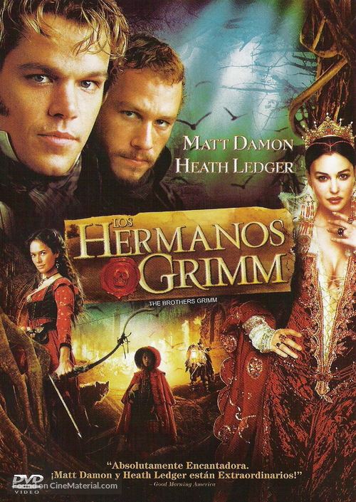 The Brothers Grimm - Mexican DVD movie cover