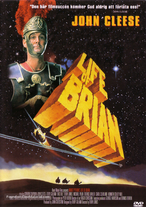 Life Of Brian - Swedish DVD movie cover