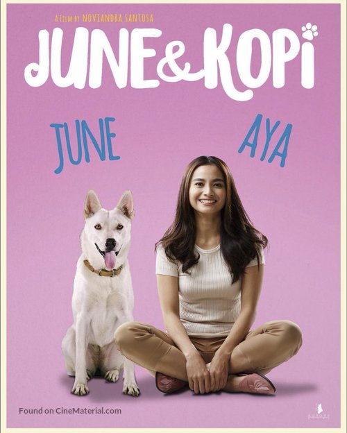 June &amp; Kopi - Indonesian Movie Poster