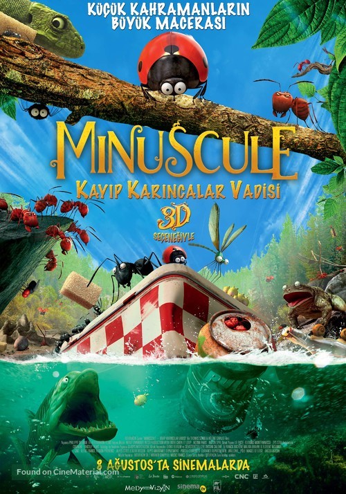 Minuscule - La vall&eacute;e des fourmis perdues - Turkish Movie Poster