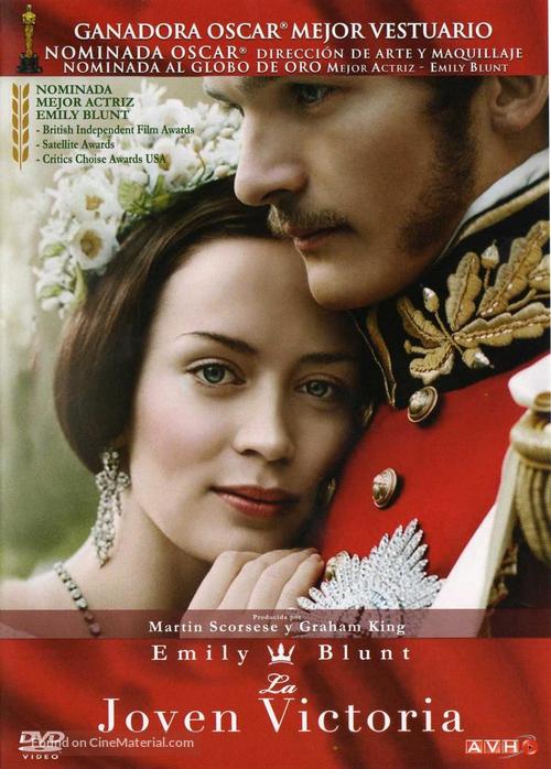 The Young Victoria - Argentinian DVD movie cover