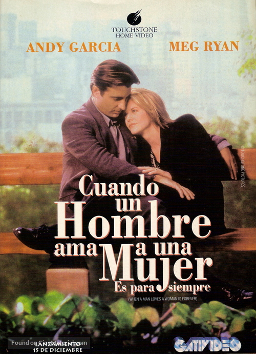 When a Man Loves a Woman - Argentinian poster