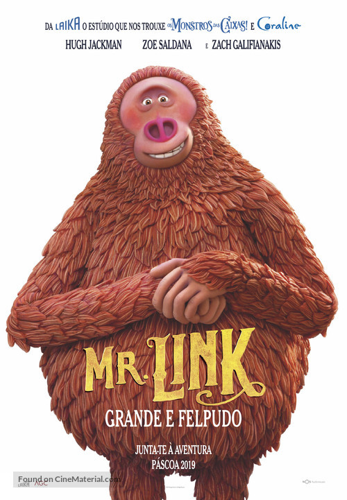 Missing Link - Portuguese Movie Poster