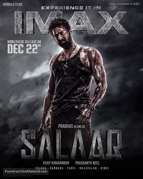 Salaar - Indian Movie Poster