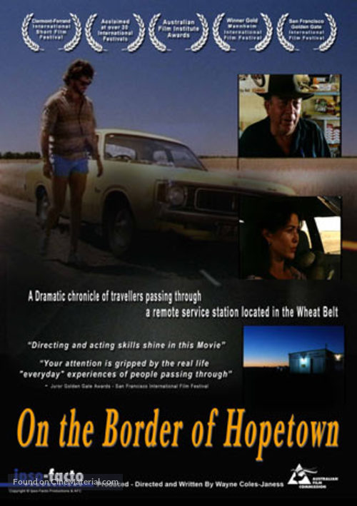 On the Border of Hopetown - Australian Movie Poster