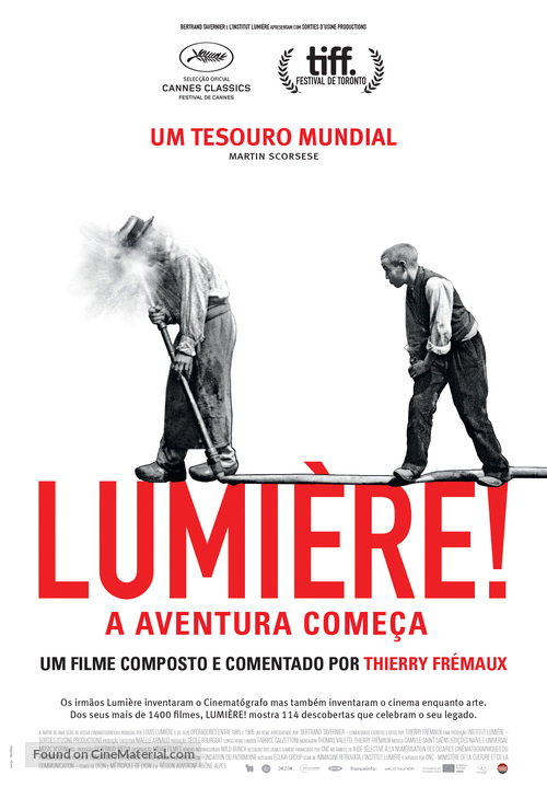 Lumi&egrave;re! - Portuguese Movie Poster