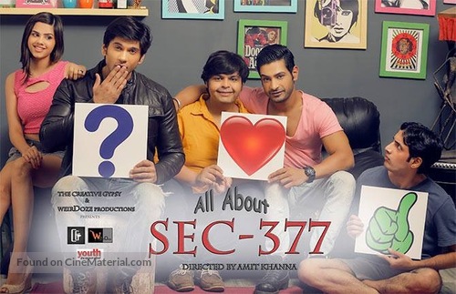 All About Section 377 - Indian Movie Poster