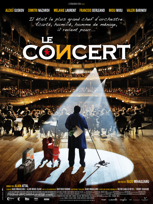 Le concert - French Movie Poster