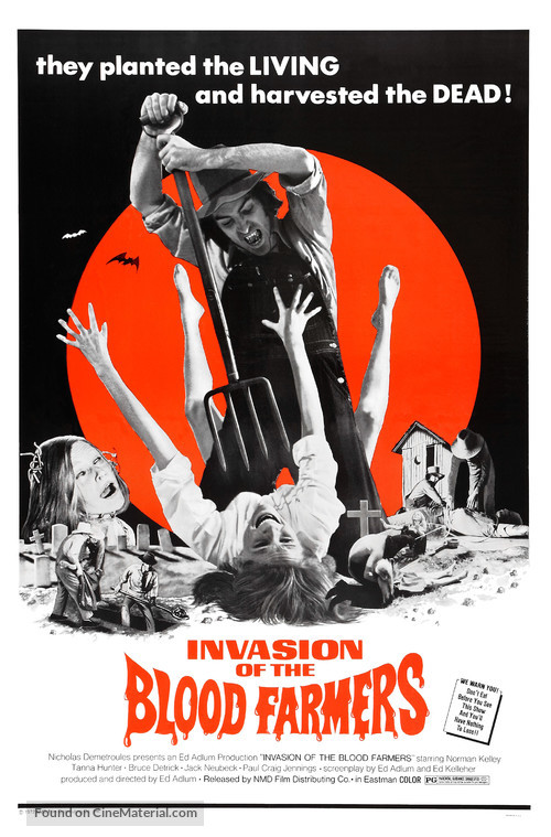 Invasion of the Blood Farmers - Movie Poster