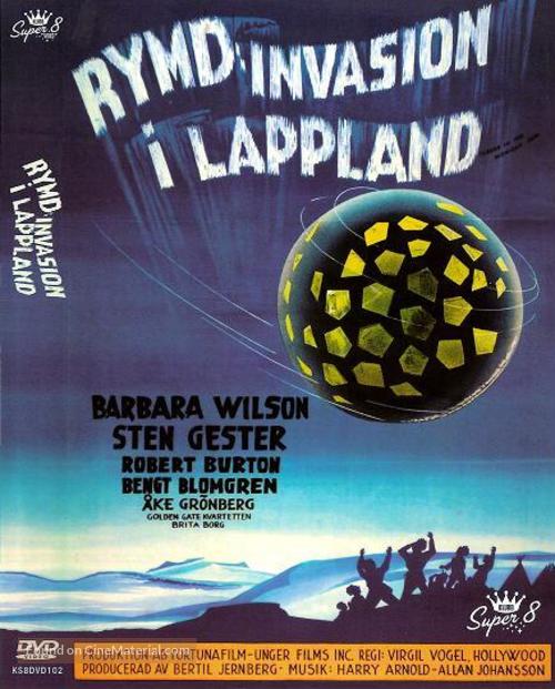 Rymdinvasion i Lappland - Swedish DVD movie cover