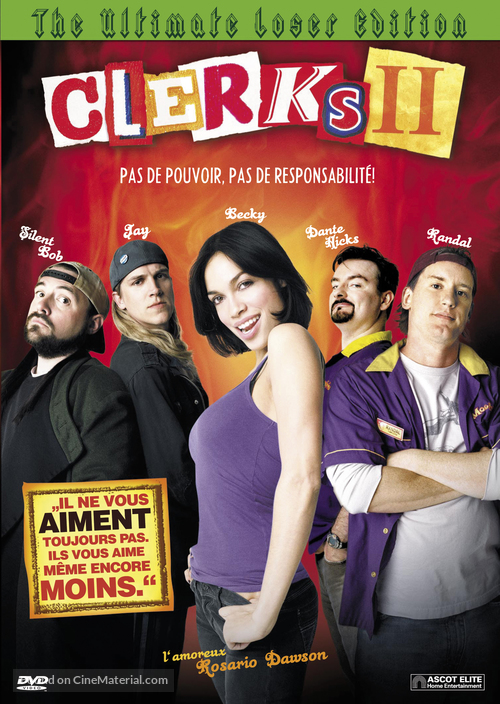 Clerks II - French DVD movie cover