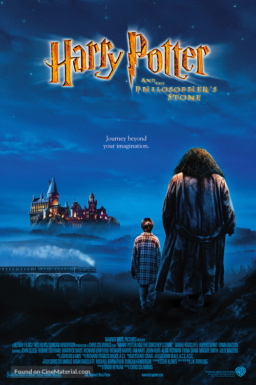 Harry Potter and the Philosopher&#039;s Stone - British Movie Poster