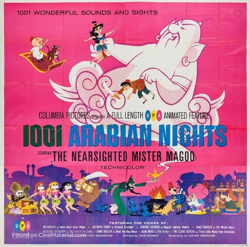 1001 Arabian Nights - Movie Poster