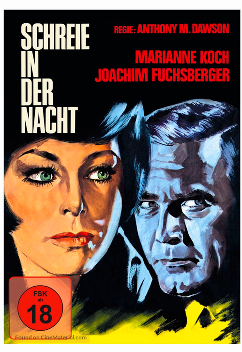 Schreie in der Nacht - German Movie Cover