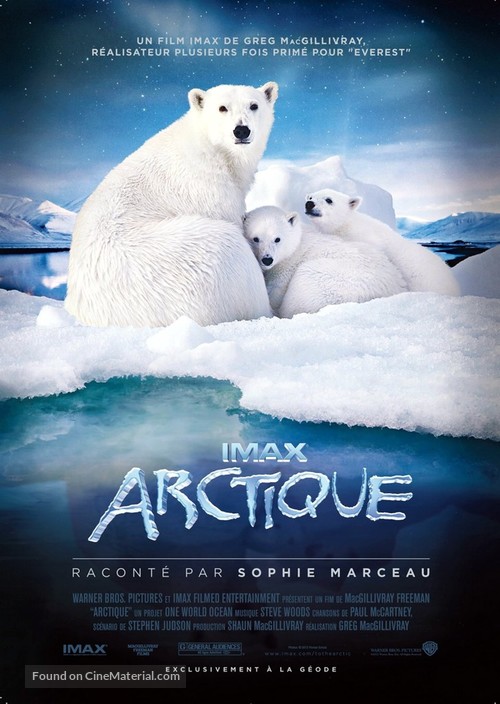 To the Arctic 3D - Canadian Movie Poster