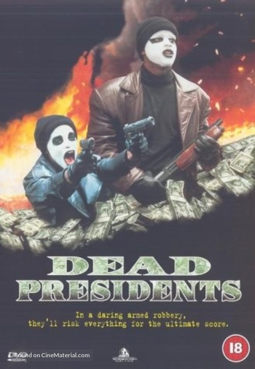 Dead Presidents - British DVD movie cover