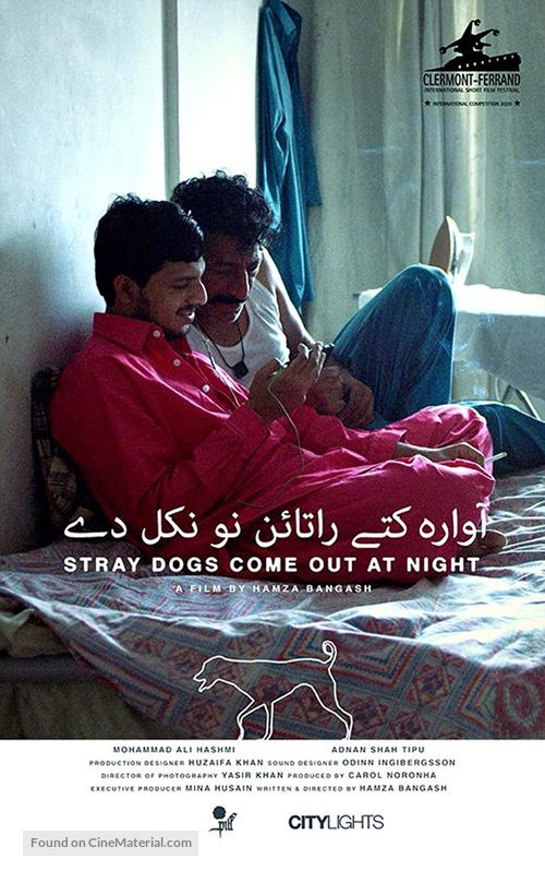 Stray Dogs Come Out at Night - Pakistani Movie Poster