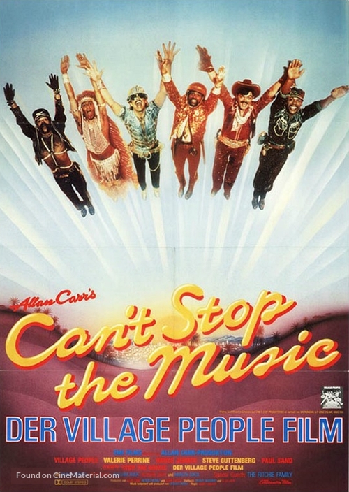 Can&#039;t Stop the Music - German Movie Poster