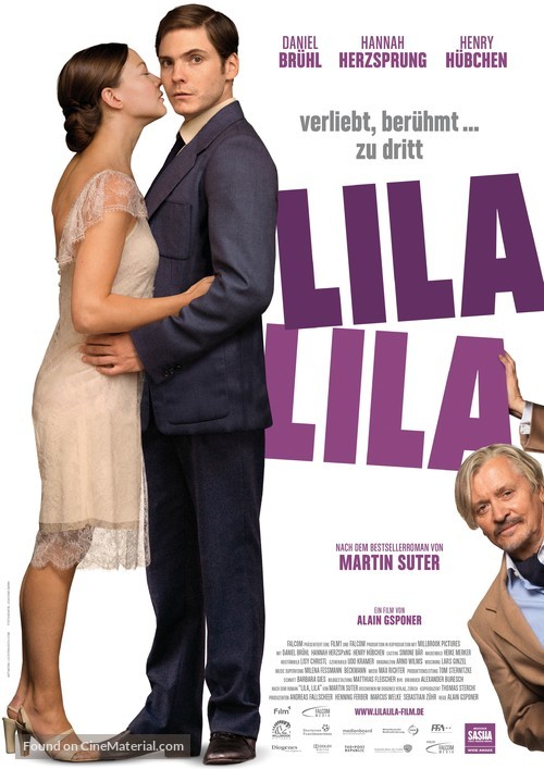 Lila, Lila - German Movie Poster