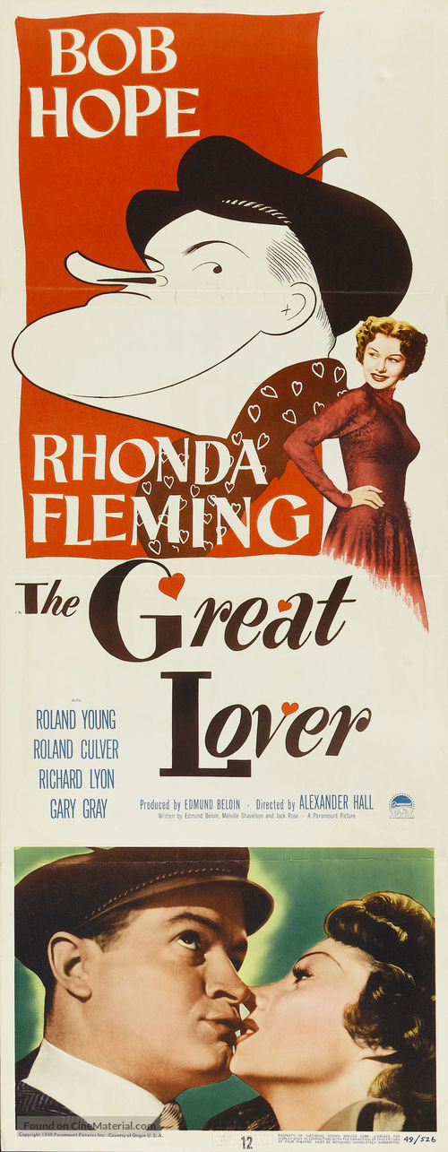 The Great Lover - Movie Poster
