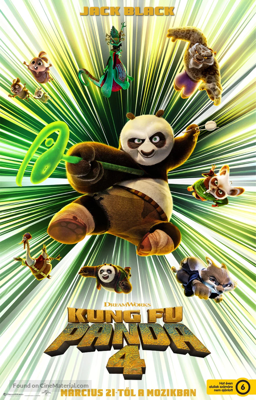 Kung Fu Panda 4 - Hungarian Movie Poster