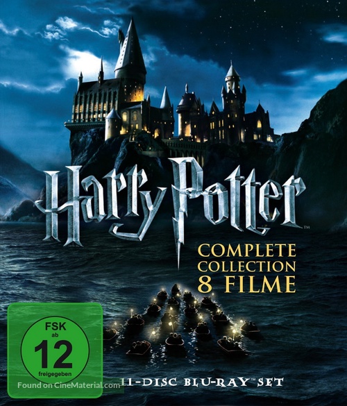 Harry Potter and the Deathly Hallows - Part 2 - German Blu-Ray movie cover