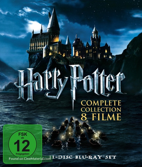 Harry Potter and the Deathly Hallows: Part II - German Blu-Ray movie cover