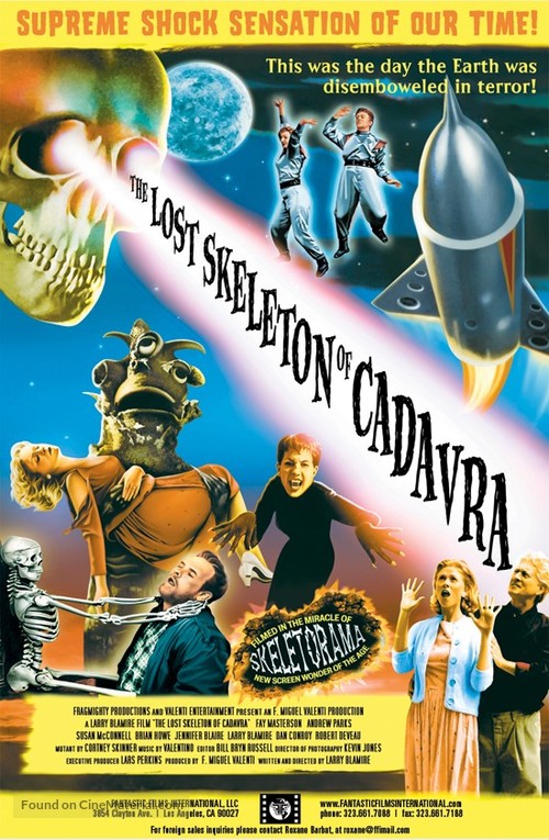 The Lost Skeleton of Cadavra - Movie Poster