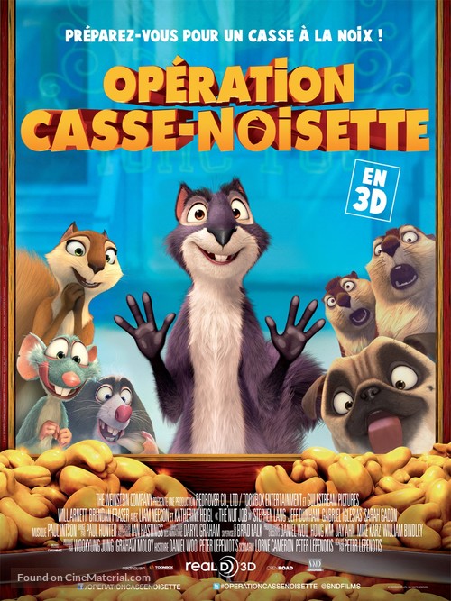 The Nut Job - French Movie Poster