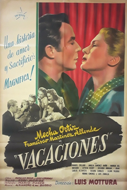 Vacaciones - Argentinian Movie Poster