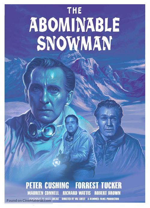 The Abominable Snowman - British poster