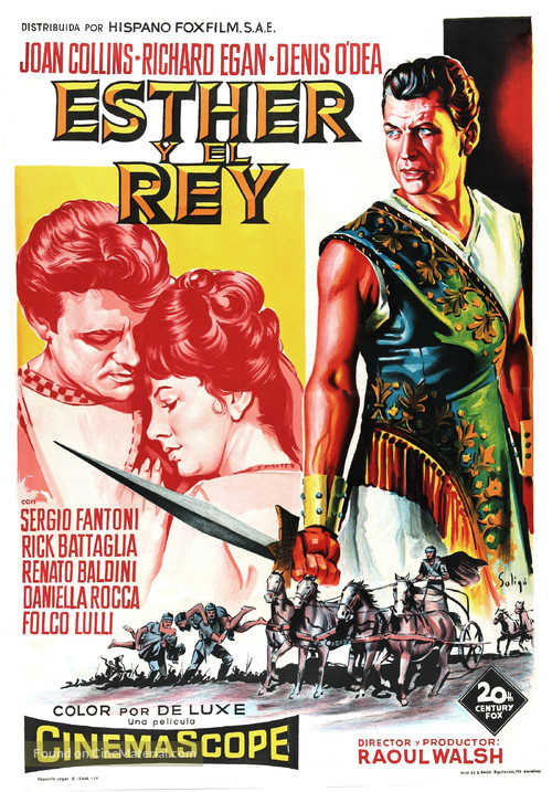 Esther and the King - Spanish Movie Poster