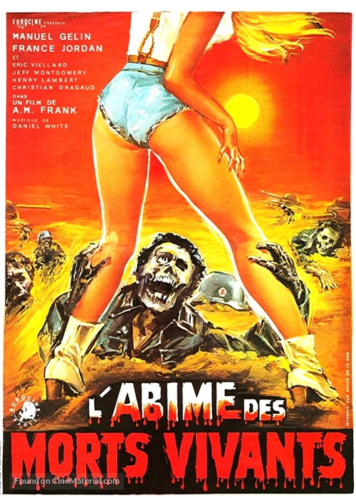 La tumba de los muertos vivientes - French Movie Poster
