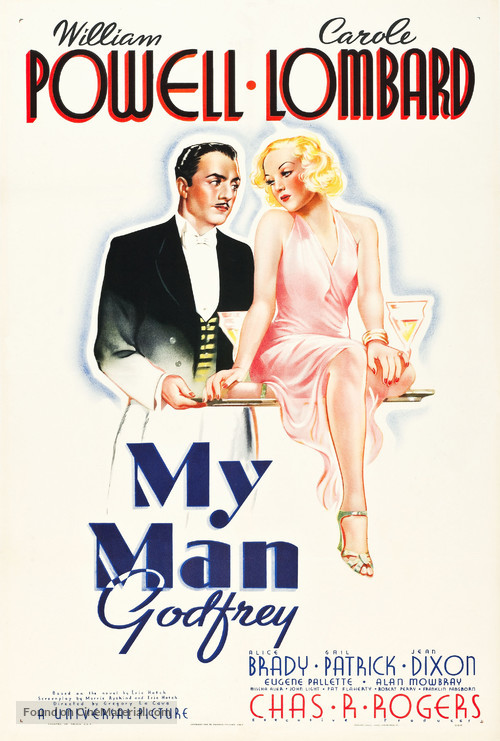 My Man Godfrey - Movie Poster