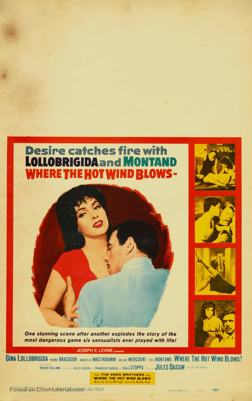 La legge - Theatrical movie poster