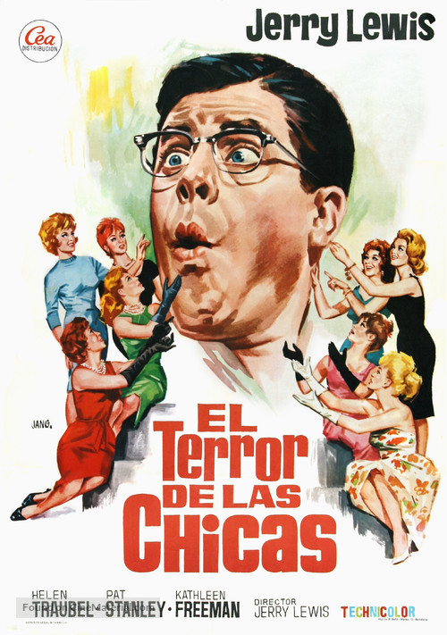 The Ladies Man - Spanish Movie Poster