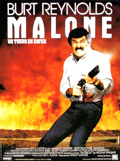 Malone - French Movie Poster