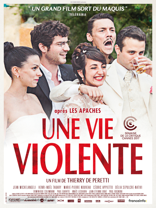 Une vie violente - French Movie Poster