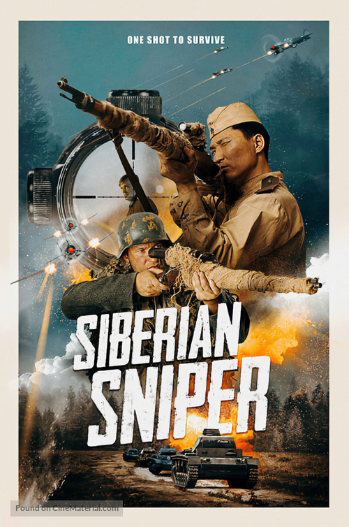 Siberian Sniper - International Movie Poster