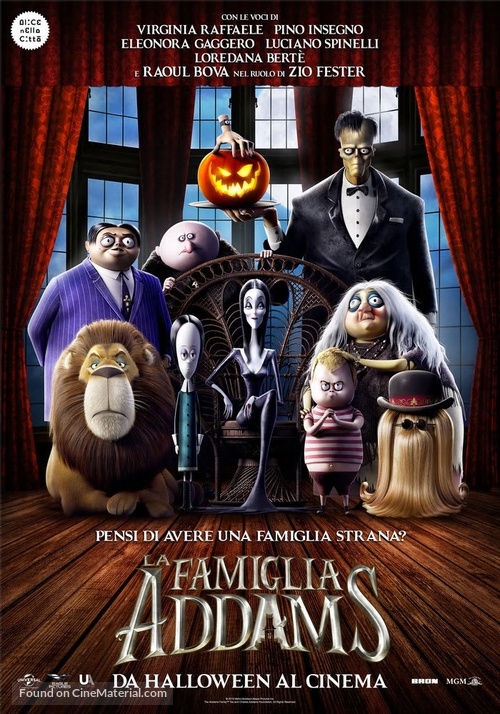 The Addams Family - Italian Movie Poster