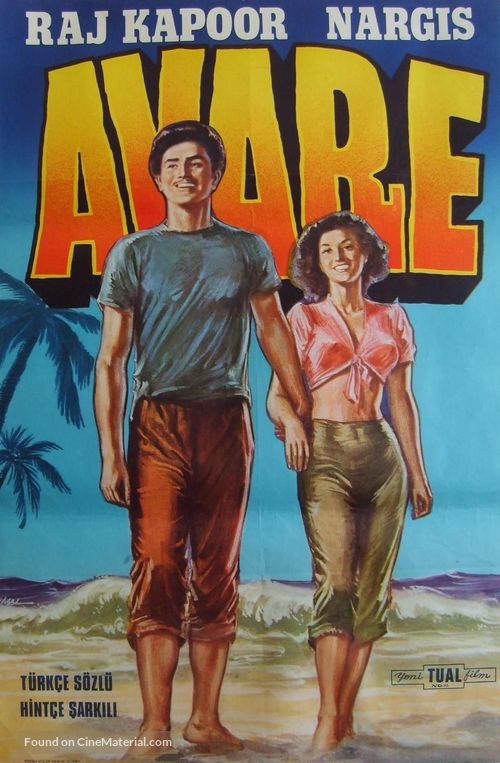 Awaara - Turkish Movie Poster