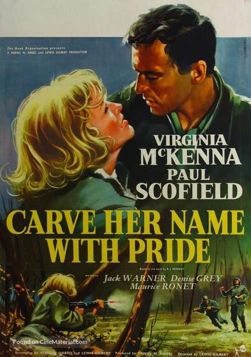 Carve Her Name with Pride - Movie Poster
