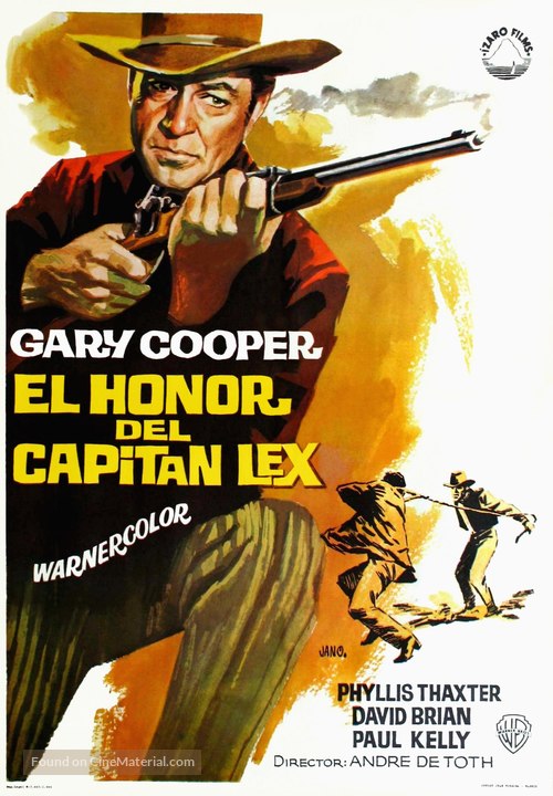 Springfield Rifle - Spanish Movie Poster