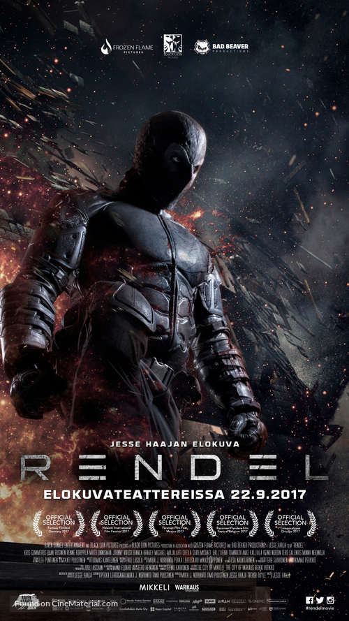 Rendel - Finnish Movie Poster