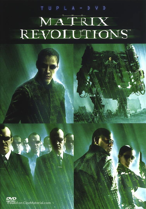 The Matrix Revolutions - Finnish DVD movie cover