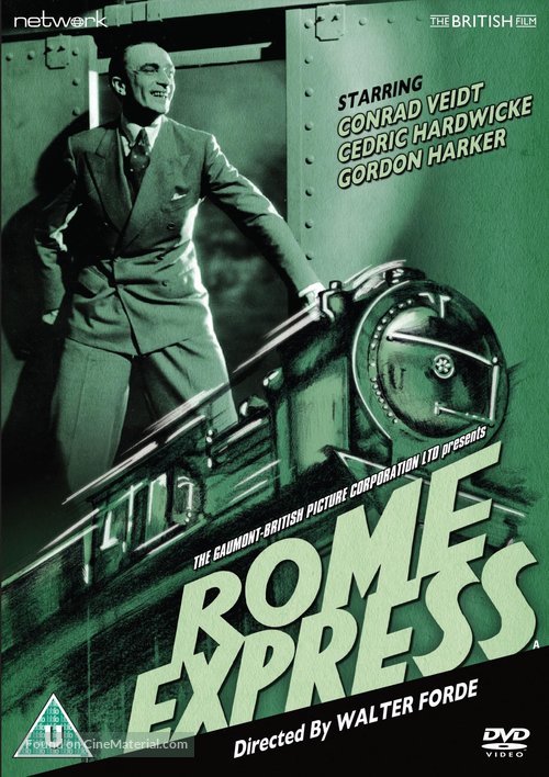 Rome Express - British DVD movie cover