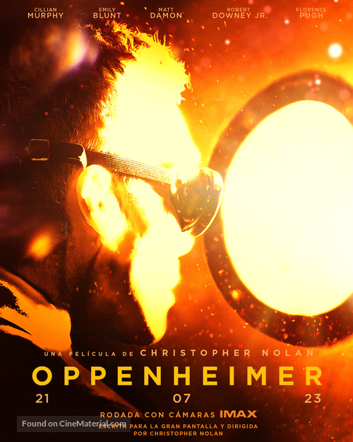 Oppenheimer - Spanish Movie Poster