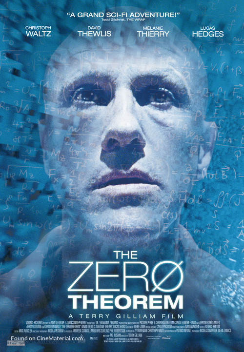 The Zero Theorem - Canadian Movie Poster
